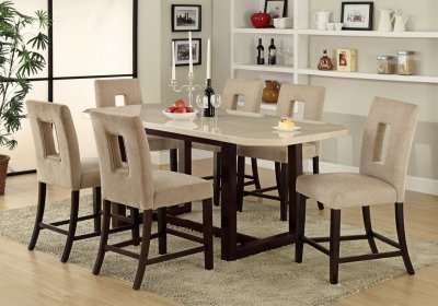 CM3426PT Pismo Beach 7Pc Counter Height Dinette Set