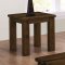 704748 Coffee Table 3Pc Set in Rustic Pecan by Coaster w/Options