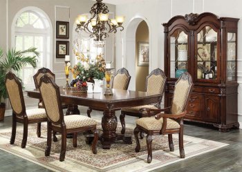 64075 Chateau De Ville Dining Table Espresso by Acme w/Options [AMDS-64075 Chateau De Ville]