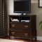 2126 Beaux Bedroom by Homelegance in Dark Cherry w/Options