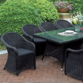 232 Outdoor Patio 9Pc Table Set by Poundex w/Options