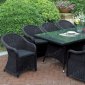 232 Outdoor Patio 9Pc Table Set by Poundex w/Options