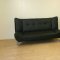 Black, Chocolate or White Leatherette Contemporary Sofa Bed