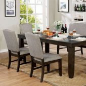 Teagan 5Pc Dining Room Set CM3911T in Dark Walnut w/Options