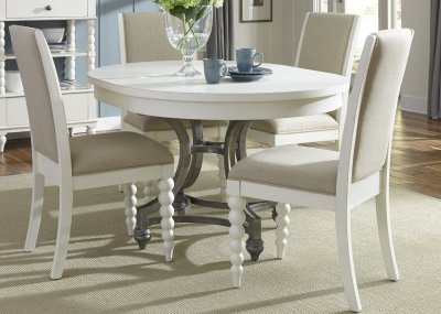 Harbor View II Dining Table 5Pc Set 631-DR-O5ROS by Liberty