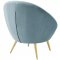 Circuit Accent Chair Set of 2 in Light Blue Velvet by Modway