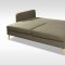 Manhattan Sofa Bed in Gray Fabric by Skyler Design