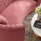 Enthusiastic Sofa in Dusty Rose Velvet Fabric by Modway