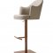 C418A-58 Barstool Set of 2 in Beige Eco Leather by J&M