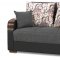 Mobimax Sofa Bed in Gray Fabric by Casamode w/Options