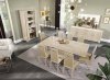 Dover Dining Table in Beige by ESF w/Options