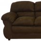 Java Fabric Contemporary Loveseat & Sofa Set w/Options