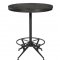 182270 5Pc Bar Set in Wire Brushed Black by Coaster