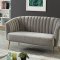 Dionne Loveseat CM5100GY in Gray Flannelette w/Options