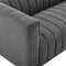 Reflection Sofa in Charcoal Fabric by Modway