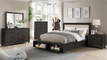 Sligo Bedroom FOA7893 in Grey & Beige w/Options [FABS-FOA7893-Sligo]