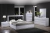 Bailey Bedroom in White by Global w/Platform Bed & Options