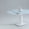 Grace Dining Table 5Pc Set in White w/Camila Chairs by Chintaly