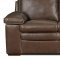 8916 Grant Sofa & Loveseat in Brown by Leather Italia w/Options