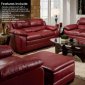 Cardinal Bonded Leather Traditional Sofa & Loveseat Set