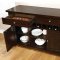 Hurdsfield CM3133SV Server in Antique Cherry