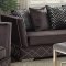 Tamara Fabric Sofa 54260 in Charcoal Velvet by Acme w/Options