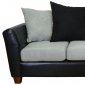 Light Grey Fabric Modern Sofa & Loveseat Set w/Options