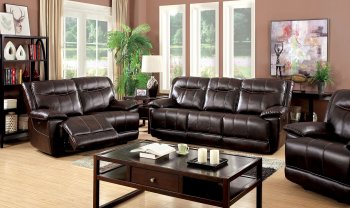 Dolton Reclining Sofa CM6128BR in Bonded Leather w/Options [FAS-CM6128BR-Dolton]