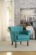 Barlowe Accent Chair1193F5S in Teal Fabric by Homelegance