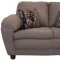 5550 Julia Sofa & Loveseat Set in Bulldozer Mocha by Chelsea