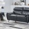 U8750 Sofa in Dark Grey Bonded Leather by Global w/Options