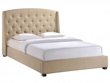 Lydia Bed in Beige Fabric by Modway [MWB-Lydia Beige]