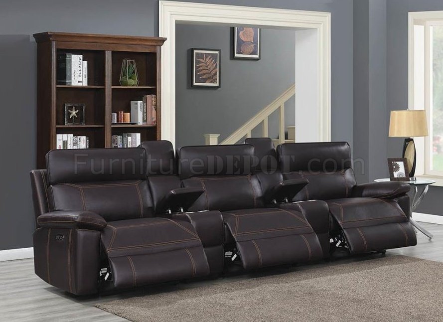 Coaster home theater online seating