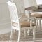 Simpson Oval Dining Table 105180 in Vintage White by Coaster