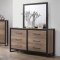 Edgewater 5Pc Bedroom Set 206271 in Weathered Oak by Coaster