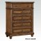 Arielle Bedroom in Oak by Acme w/Optional Case Goods