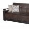 Ekol Silverado Chocolate Sofa Bed by Istikbal w/Options