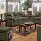 Forest Fabric Sofa and Loveseat Set w/Optional Chair & Ottoman