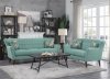 Maja Sofa & Loveseat 9807TL in Teal by Homelegance w/Options