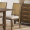 Matisse Dining Room 5Pc Set 108311 in Light Brown by Coaster