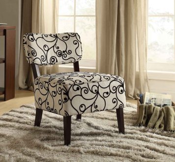 Orson Accent Chair 1191F2S Set of 2 in Fabric by Homelegance