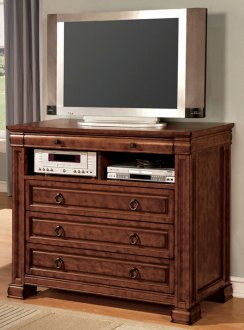 CM7812 Cambrige TV Stand in Tobacco Oak