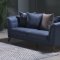 Selegno Melson Navy Sofa Bed in Fabric by Istikbal w/Options