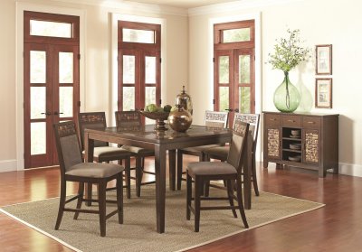 105498 Trinidad 5Pc Counter Height Dining Set Coaster w/Options