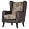 Elmbrook Accent Chair 903080 in Light Brown & Brown by Coaster