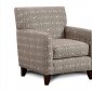 Parker Accent Chair SM8563-CH-EC in a Patterned Fabric