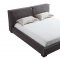 Serene Upholstered Bed in Gray by J&M