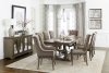 Vermillion 7Pc Dining Room Set 5442-96 in Bisque by Homelegance