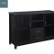 Trista TV Console 701045 in Black - Scott Living by Coaster