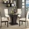 Manhattan I CM3710GY-RT 5Pc Dining Room Set in Gray